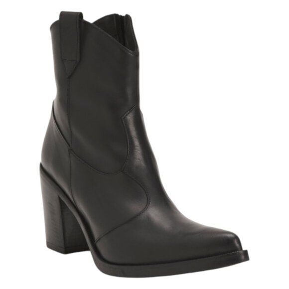 Emanuele Crasto Shoes - EMANUELE CRASTO Made In Italy Leather Mid Shaft Boots